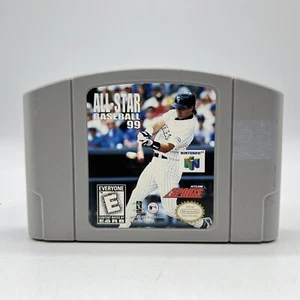 Nintendo N64 MLB All-Star Baseball 99 Tested & Working Acclaim Game Cartridge - Picture 1 of 3