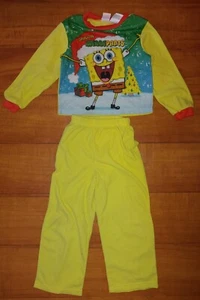 Nickelodeon Boy's SpongeBob SquarePants Christmas Pajamas 2 Piece Set (6/7) - Picture 1 of 7