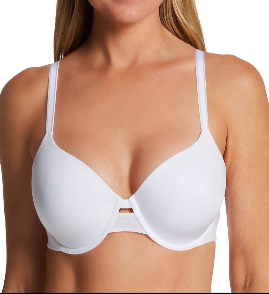 Warners Bra Underwire Lightly Lined Convertible White Bra RA2141A Size 34C