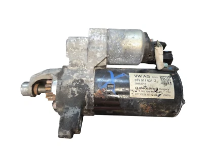 2009-2012 AUDI S4 A5 Q5 Q7 A7 A8 3.0 ENGINE STARTER MOTOR 079911021D OEM - Image 1 of 4