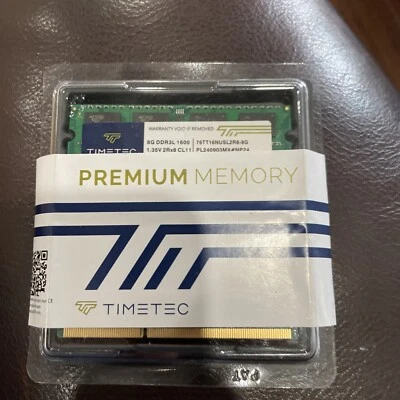 TIMETEC 2x8GB DDR3L 1600MHz Laptop RAM - Image 1 of 2