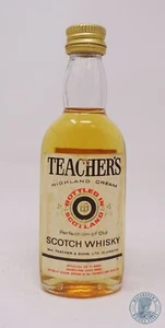 Miniature / Mignon Scotch Whisky TEACHER'S (j) - Imagen 1 de 2