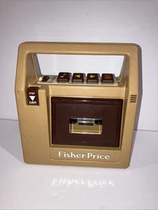 Vintage 1980’s Fisher Price Cassette Tape Recorder Player **SEE NOTES - Picture 1 of 4