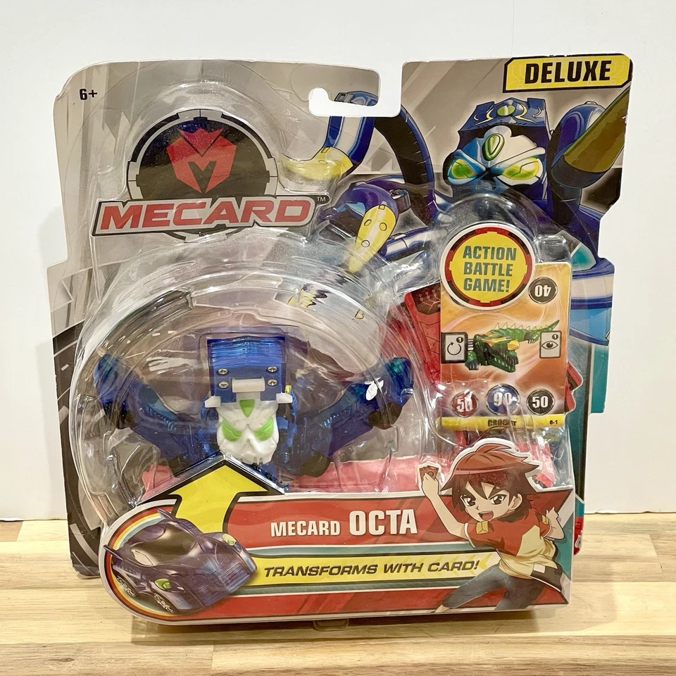 Mecard Deluxe Series OCTA Transforming Robot Toy Car Mattel Action Figure - Image 1 of 3
