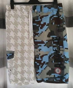 Airwalk Mens Cargo Shorts Medium Cotton Skateboard A21 - Picture 1 of 9