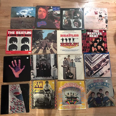 BEATLES - lot of 16 LPS - amazing titles  LOOK - Image 1 of 4