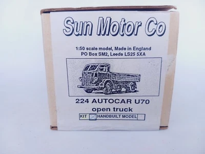 1/50 1/48 o scale Sun Motor 1939 autocar u70 dump truck white metal kit - Image 1 of 4