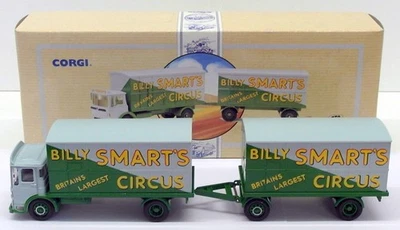 Corgi 1/43 Scale 97891 - AEC Mercury Truck & Trailer - Billy Smart's Circus - Image 1 of 4