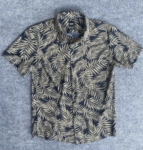 Camisa Hugo Boss Abotonada Para Hombre Talla M Calce Ajustado Manga Corta Tropical - Imagen 1 de 10