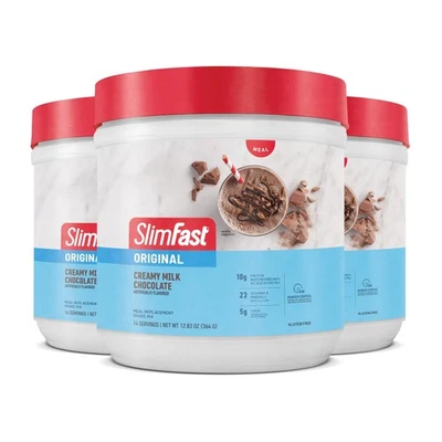 Original Meal Replacement Powder, Creamy Milk Chocolate, Weight Loss Shake Mi... - Image 1 of 4