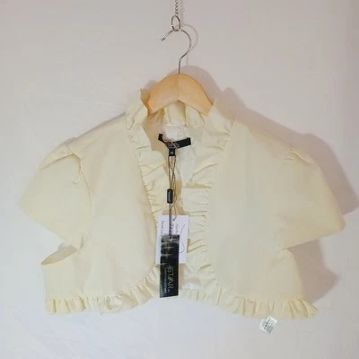 Star Julien Macdonald Jacket/Coat/Shrug/Cover Up/Layering Womens UK 16 BNWT New - Image 1 of 4