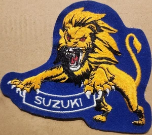 Suzuki Motor Corporation embroidered sew on patch motorcycles automobiles - Picture 1 of 2