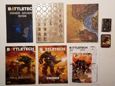 Battletech 雇佣兵 - 规则书和盒内容 * 无机甲 * — 第 1/4 张图片