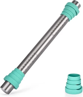 Rodillo ajustable de 16 pulgadas de acero inoxidable 18/8 con silicona extraíble Foto 1 de 4