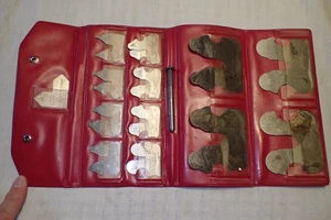 Lufkin Radius Gage Set No. 77C w/ Plastic Case - 25 pieces - Picture 1 of 7