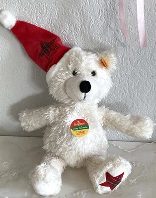 Steiff Cosy Friends Teddy Bär Weihnachtsbär Weiß 655883, unbespielt - Bild 1 von 4