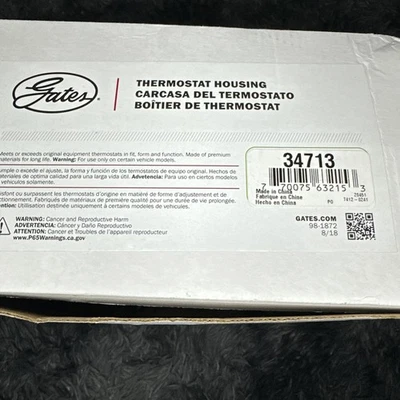 Termostato refrigerante motor Gates 34713 para mini modelos seleccionados 07-13 Foto 1 de 2
