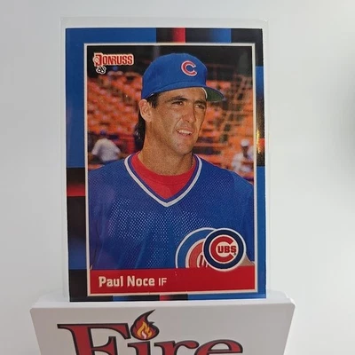 1988 Donruss - Paul Noce #315 (RC) Chicago Cubs  - Image 1 of 4