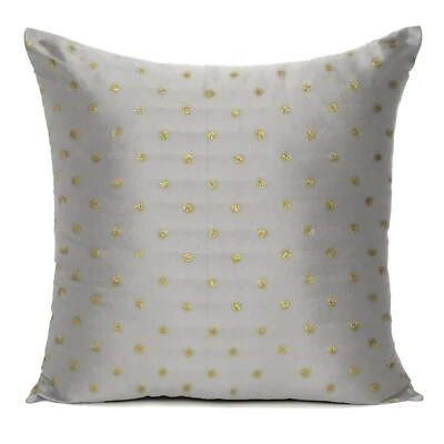 Funda de Cojín Arte Seda India Funda de Almohada Sofá Funda de Almohada Decoración de Navidad Foto 1 de 4