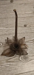 Brown Flower Curtain Tie Back - Picture 1 of 5