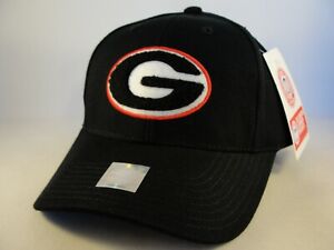 Georgia Bulldogs NCAA Vintage Adjustable Strap Hat Cap American Needle Black