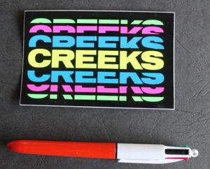 Autocollant / Sticker - CREEKS - Picture 1 of 2
