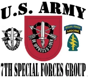 Address Labels - Special Forces (M) 7th Special Forces Group - Picture 1 of 1