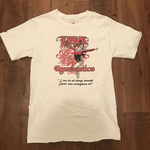 GYMNASTICS BIBLE VERSE T-SHIRT WOMENS PETITE SIZE SMALL. - Picture 1 of 8