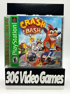 Crash Bash Greatest Hits Sony PlayStation 1 PS1 Game CIB TESTED - Picture 1 of 10