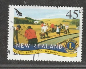 2005 NZ 45c Lions Used - Picture 1 of 1
