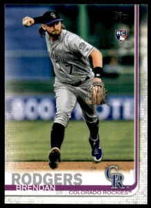 2019 Topps Update Brendan Rodgers Colorado Rockies #US299 - Picture 1 of 2