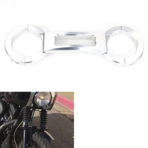 Abrazadera de horquilla adecuada para Harley Dyna Lowrider FXDL/FXDLS/FXLR 2006-2021 2020 - Imagen 1 de 10