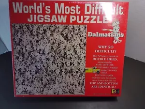 Rompecabezas más difícil del mundo dálmatas 500 piezas juegos de búfalo de doble cara - Imagen 1 de 4