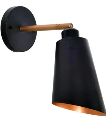 Aplique negro 2 luces Alvar Foto 1 de 4