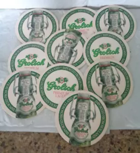 (10) Grolsch Lager / Birra - Sottobicchieri - Rotondi - Nuovi - Foto 1 di 1