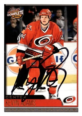 Kevyn Adams - Signed 2003-04 Pacific Complete Card #199 - Image 1 of 2