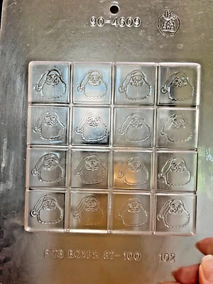 Бар CK Products Christmas Santa Face Breakaway 16 полостей 5 1/4 дюйма - Изображение 1 из 3