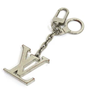 [Rank B] LOUIS VUITTON M65071 Porte Cles Initial LV Bag Charm Key Ring Japan - Picture 1 of 7