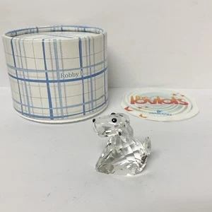 Swarovski Robby B. The Dog Crystal Figurine  - 0840908 - Retired - Picture 1 of 3