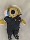JJ Wind Patriotic Bear Plush Navy Sailor 10 Inch 1994 Stuffed Animal Toy