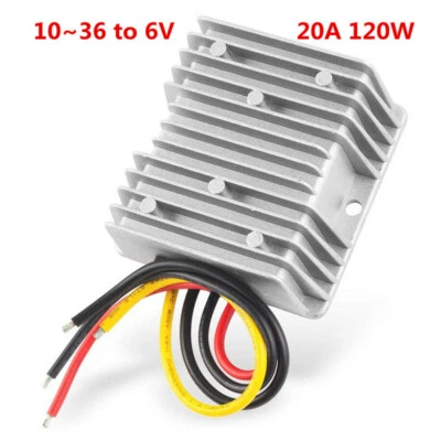 12V / 24V to 6V 20A 120W DC power converter 10 ~ 36V to 6V DC-DC - Image 1 of 4