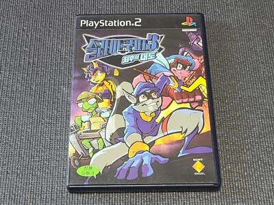 Sony PlayStation2 Sly Cooper 3 Honor Among Thieves Game & Glass Korean Ver. PS2 - Image 1 of 4