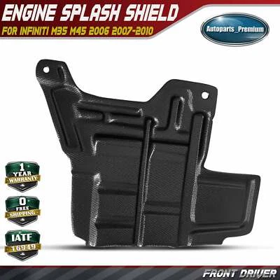 Protector contra salpicaduras motor conductor delantero izquierdo para Infiniti M35 M45 2006-2010 75894eg000 Foto 1 de 4