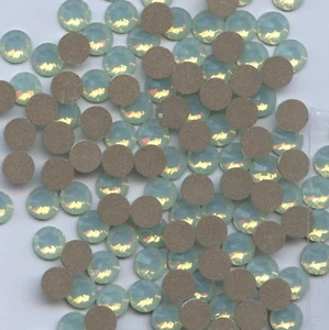 2058 SS30 OCH *** 20 STRASS SWAROVSKI FOND PLAT 6,4mm  CHRYSOLITE OPAL F - Picture 1 of 4