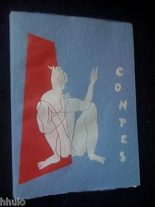 Saroyan Contes E/O 147ex Signé Bois originaux Henri Laurens Cubisme 1953 boitier - Picture 1 of 12