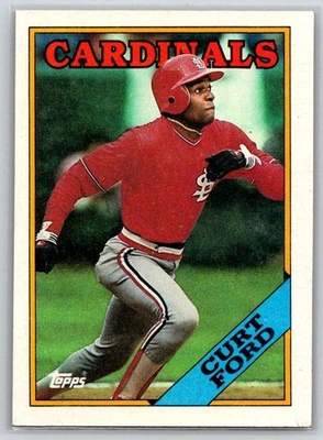1988 Topps #612 Curt Ford St. Louis Cardinals - Image 1 of 2