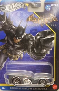 Hot Wheels Silver Series Arkham Asylum Batmobile Batman 12/20 2025 JBY18-4B10 DC - Imagen 1 de 7