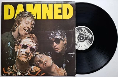 The Damned - Damned Damned Damned - UK 1st Press (A1/B1) - Stiff 1977  (EX / VG) - Image 1 of 4