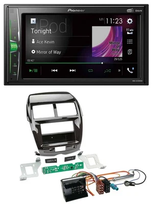 Pioneer 2DIN MP3 DAB USB Bluetooth Autoradio für Citroen C4 Mitsubishi ASX Peuge - Bild 1 von 4