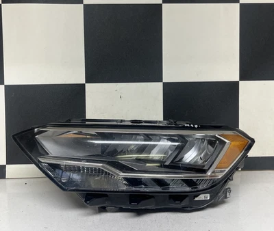 2019 - 2024 Volkswagen Jetta Left Led W Halogen Headlight Used Oem 17A 941 035 A - Image 1 of 4